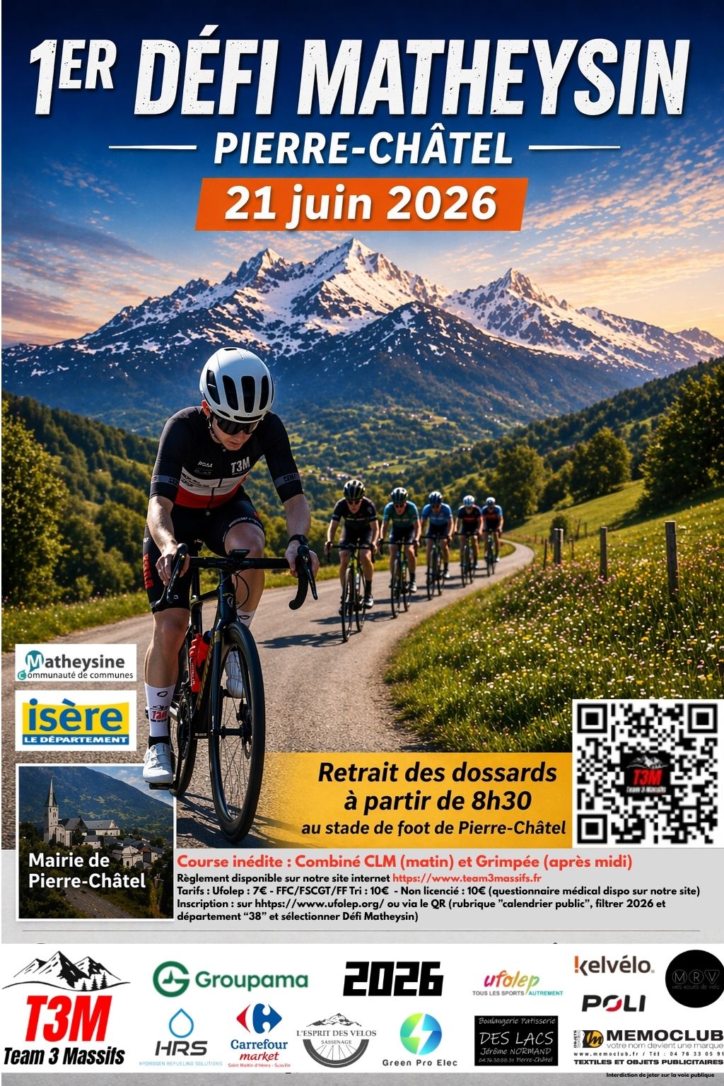 Affiche Défi Matheysin 2026